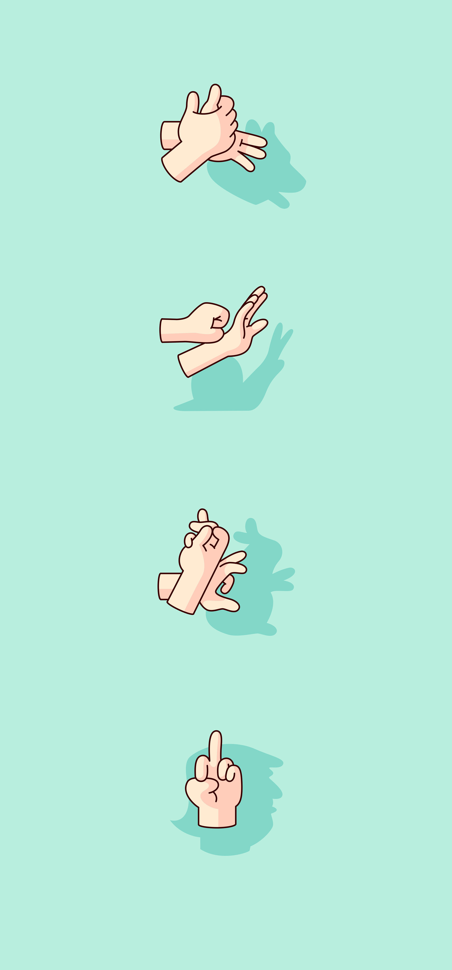 Trump politics funny humor humour wolf snail rabbit hands.jpg