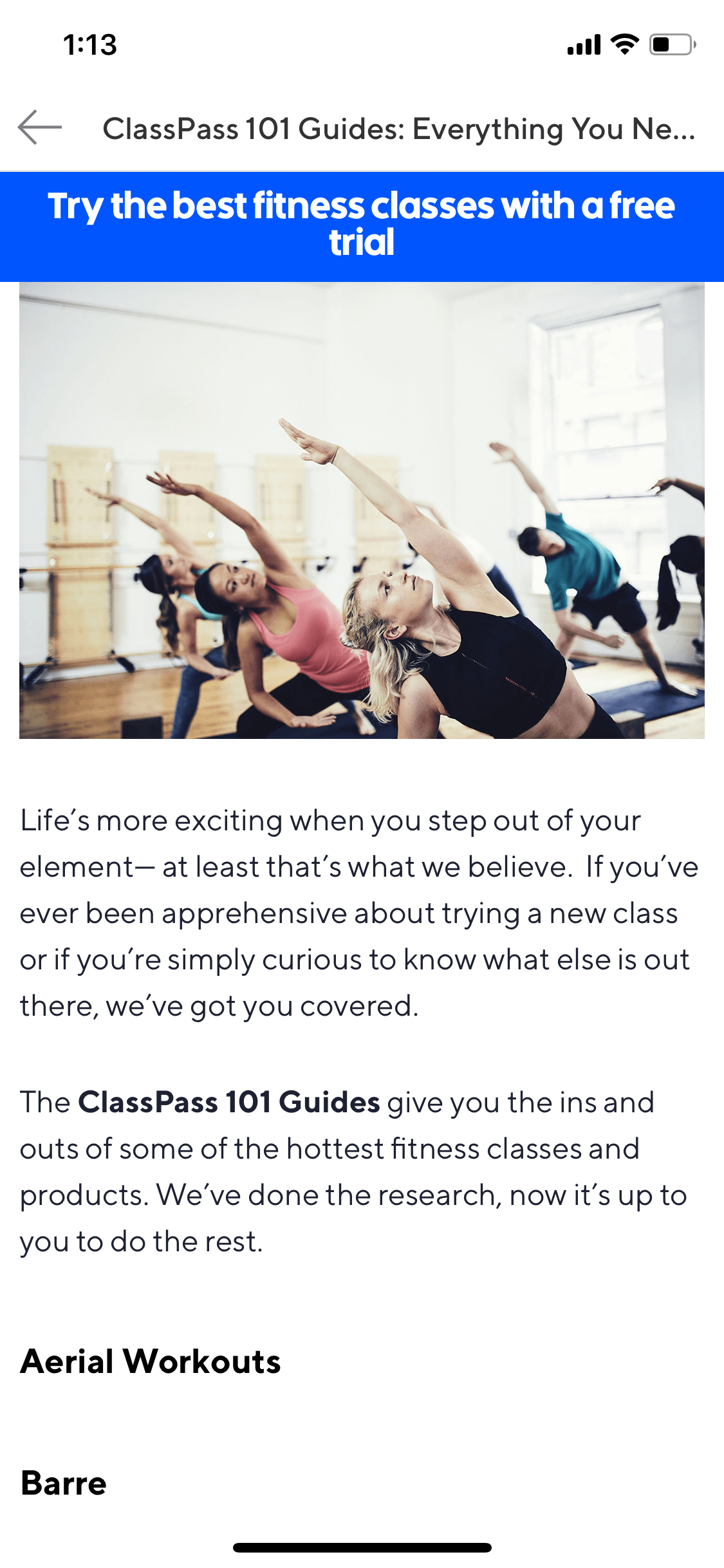 Classpass