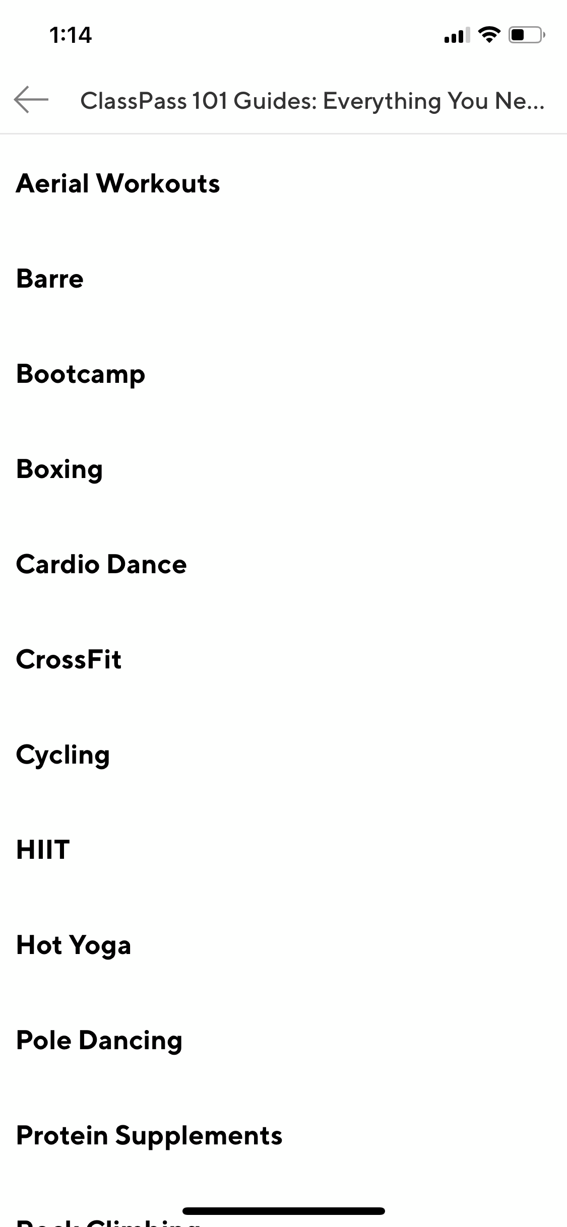 Classpass