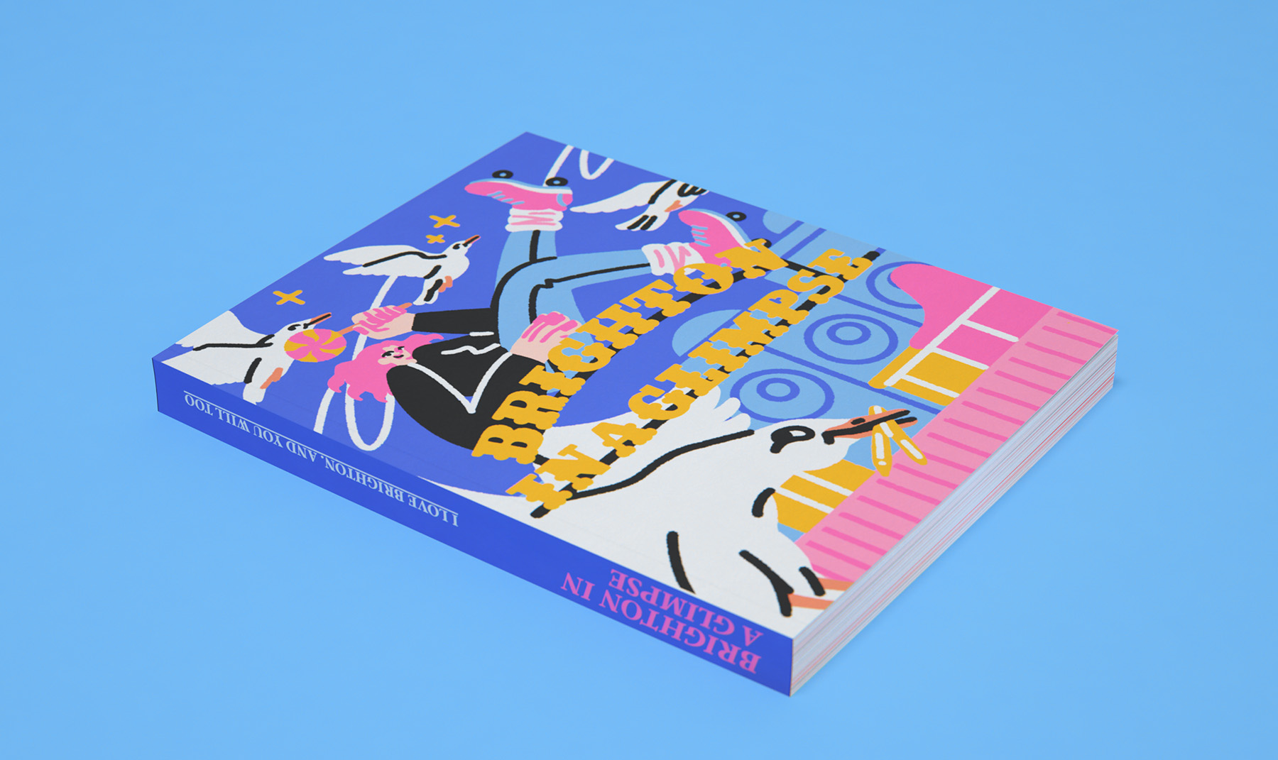 Brighton in a glimpse – An illustrated book project on Behance (5).jpg