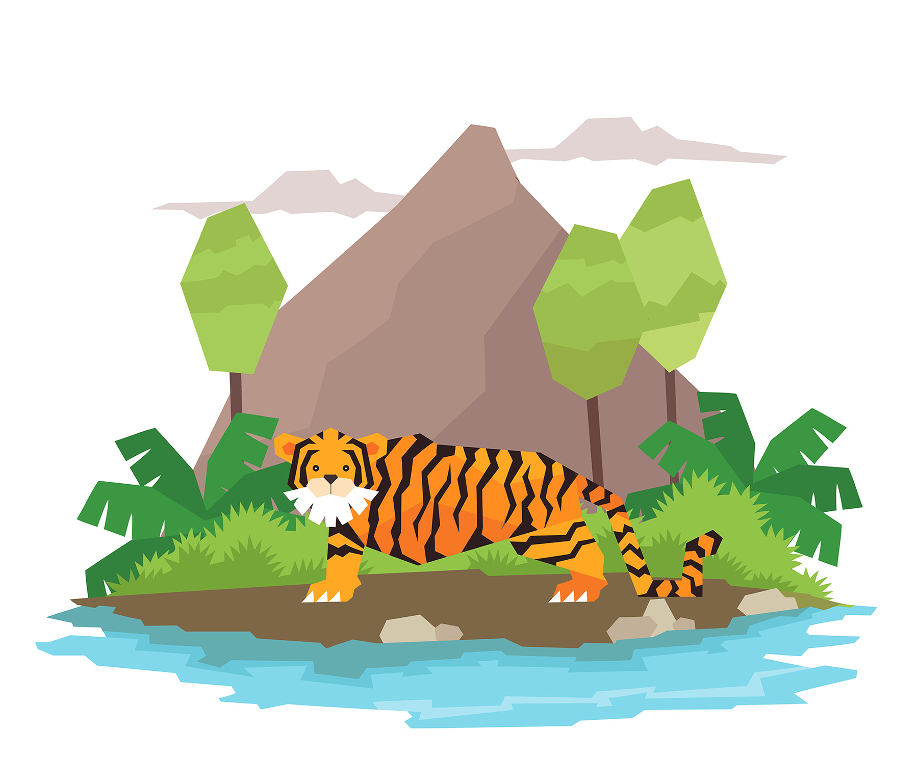 lion tiger monkey deer elephant zebra giraffe bison Hippopotamus Rhino (3).jpg