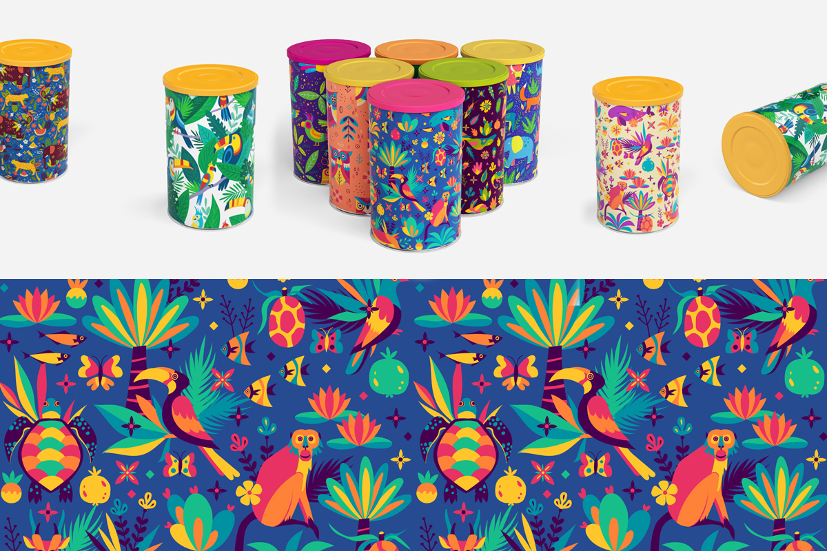 Tropical jungle pattern rainforest vector pattern design  surface patt.jpg