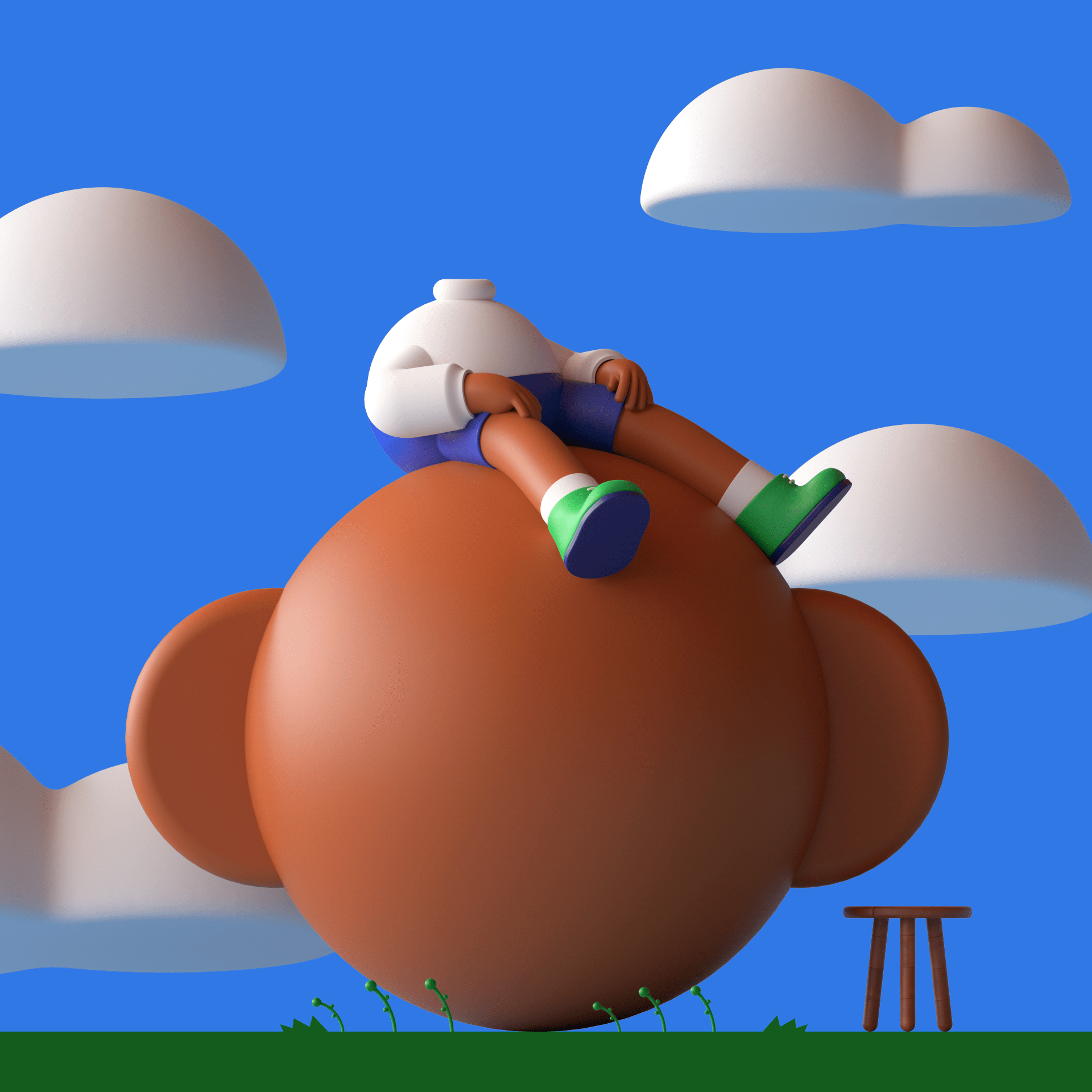3D 3d art 3D Characters cesar pelizer characters cinema 4d Colourful (21).png