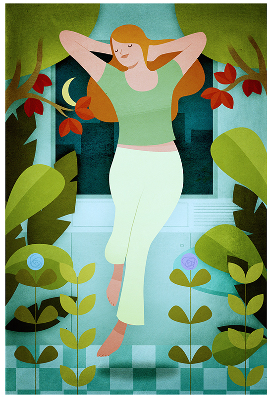 Editorial Illustration lifestyle women book andrew lyons (2).jpg