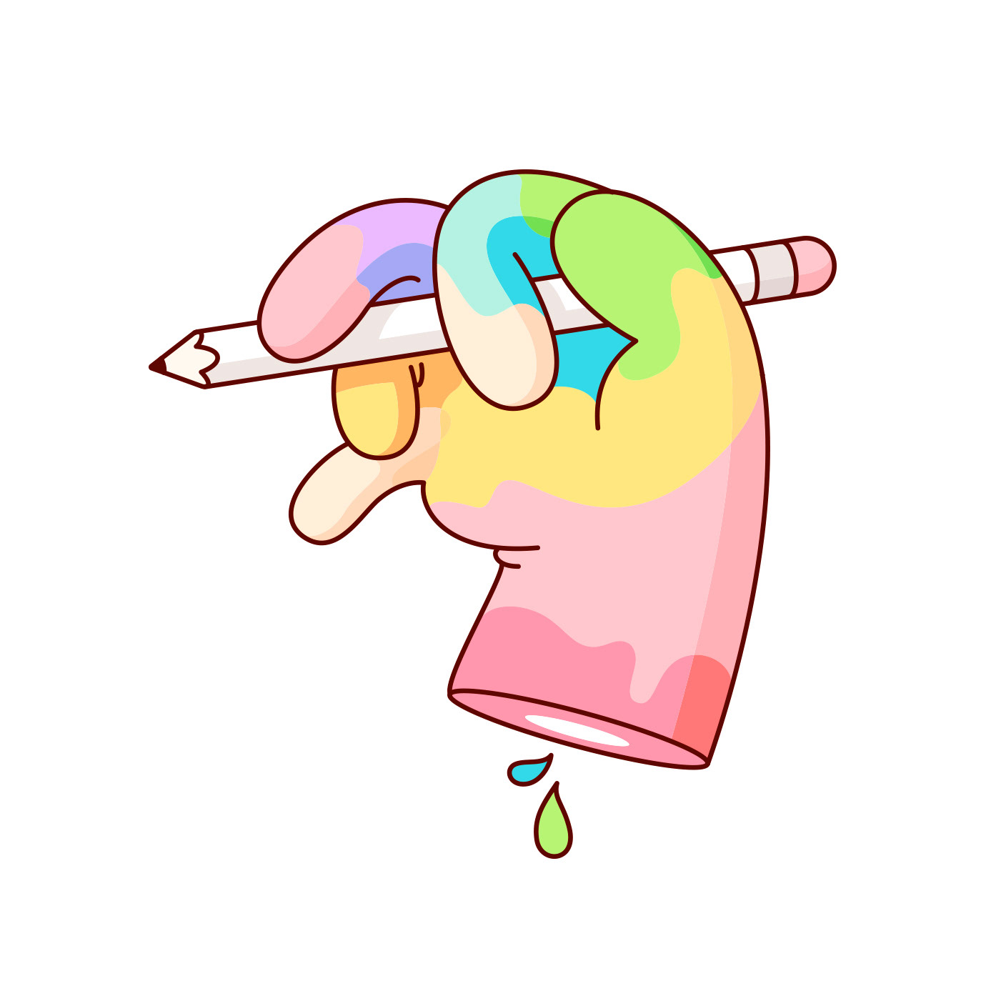 Character macabre social narrative color colour pastel linework cute P (6).jpg