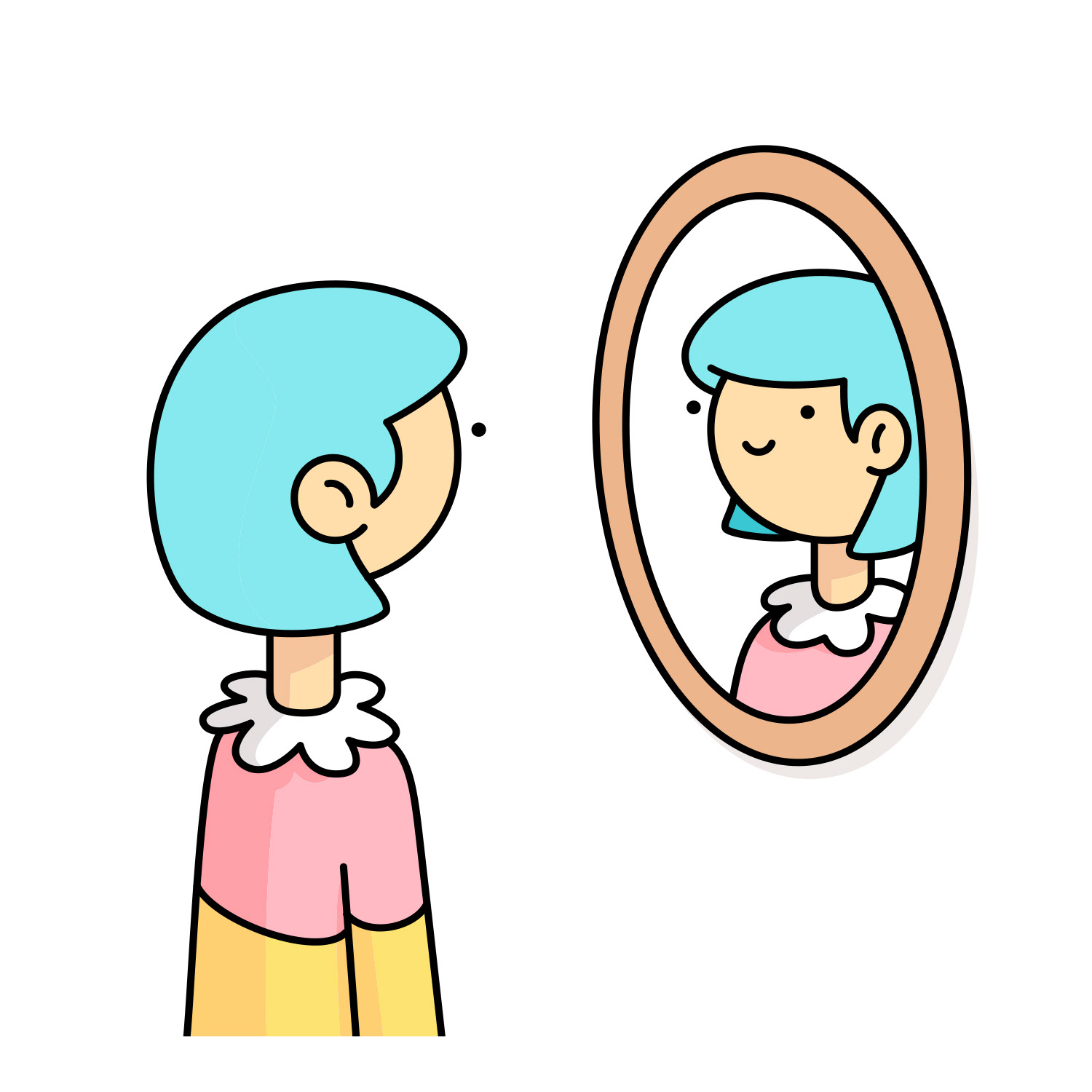 Character macabre social narrative color colour pastel linework cute P (8).jpg