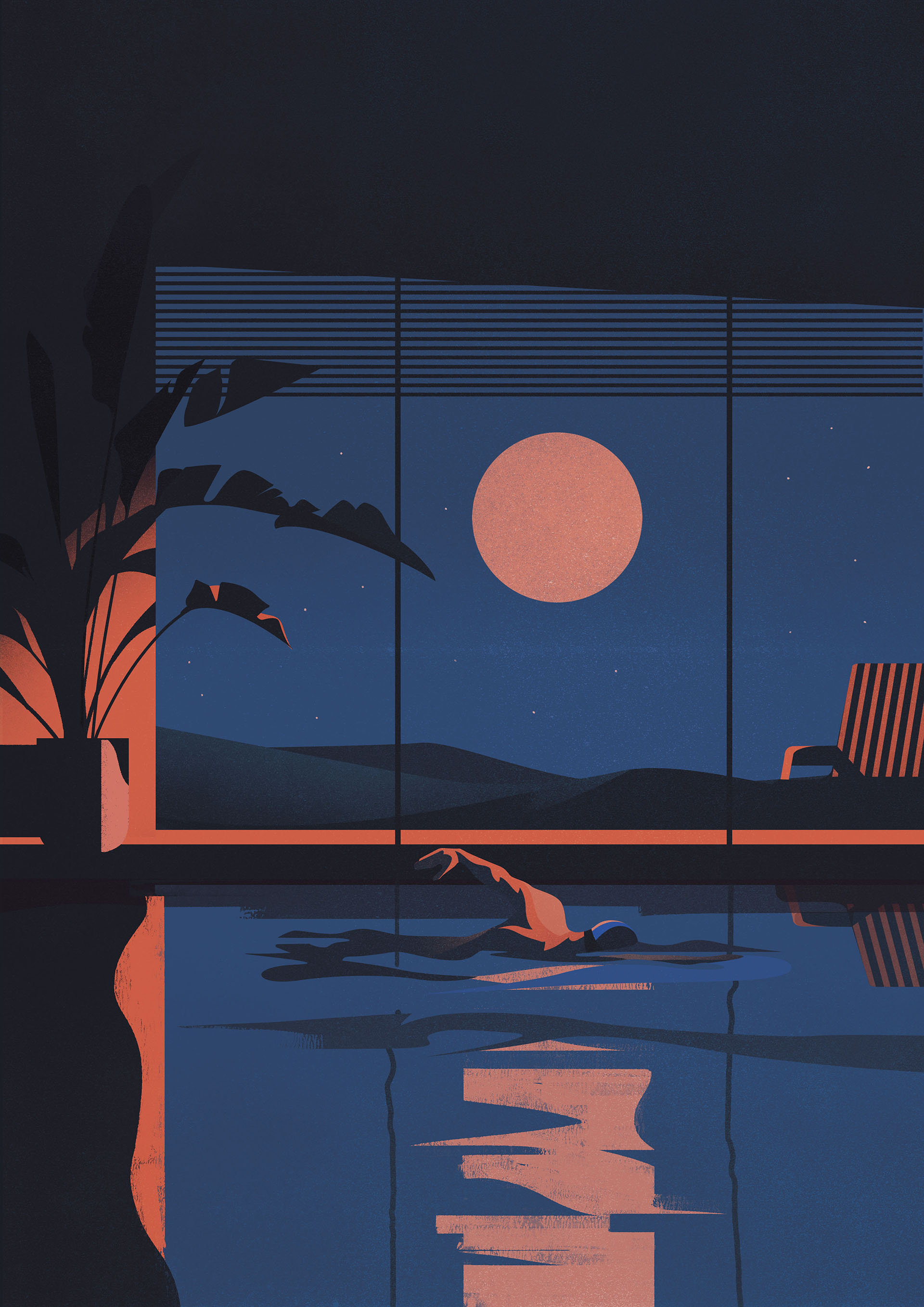 calm dive Holiday ILLUSTRATION  night Ocean swimming Travel water (2).jpg