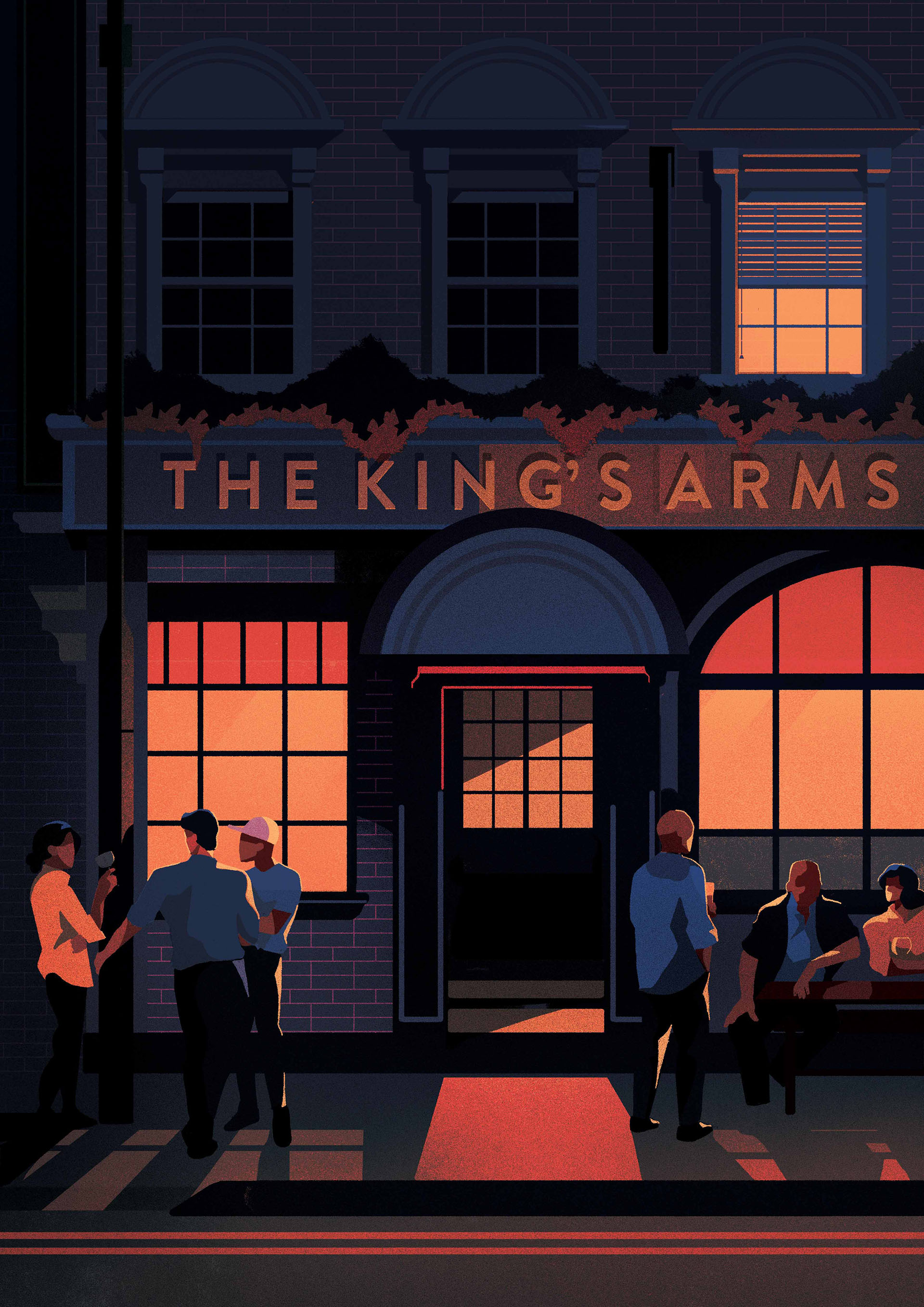 city ILLUSTRATION  London people pub Travel underground Urban (5).jpg