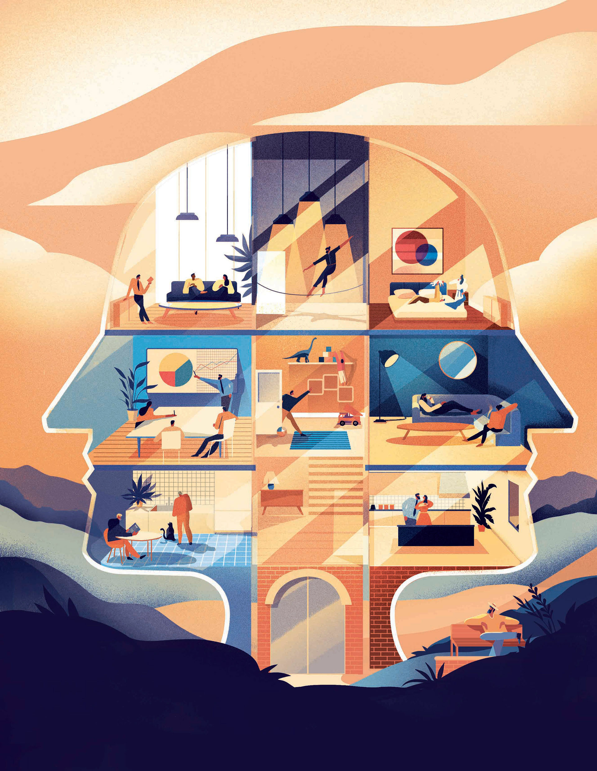 ILLUSTRATION  editorial print magazine cover conceptual art people des.jpg