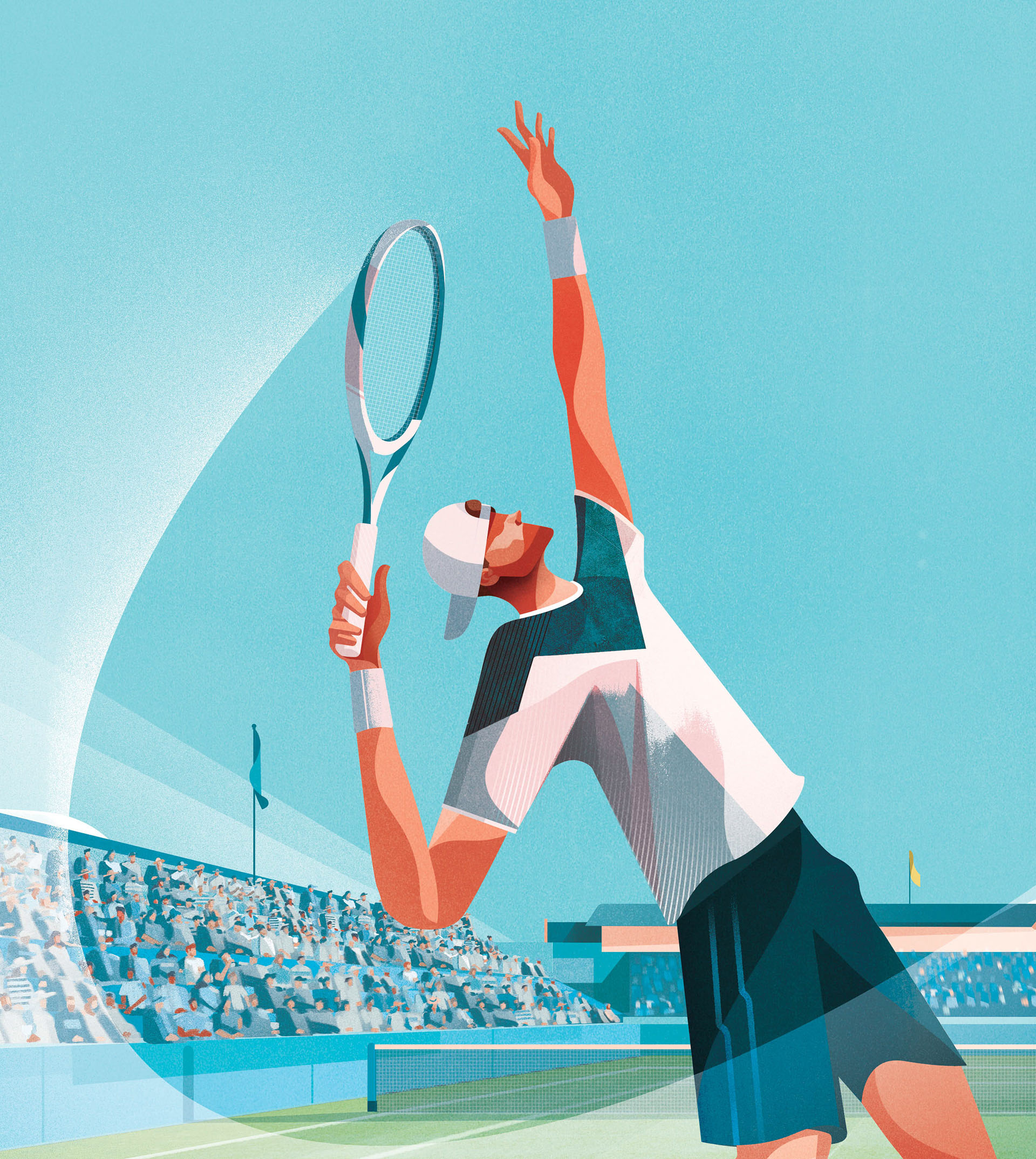 sport tennis Advertising  branding  ILLUSTRATION  Dynamic graphic desi (3).jpg