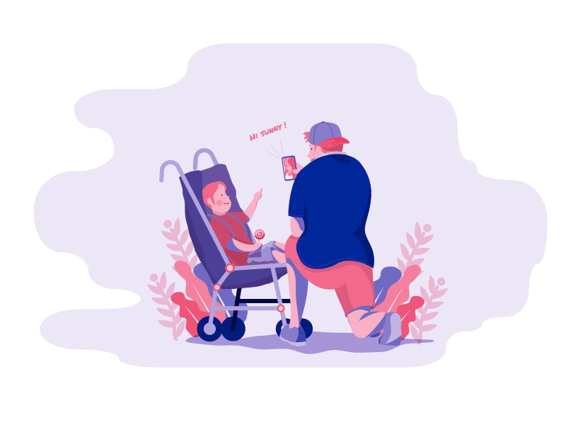 ILLUSTRATION  memorial day Korea isometric illustration father son (4).jpg
