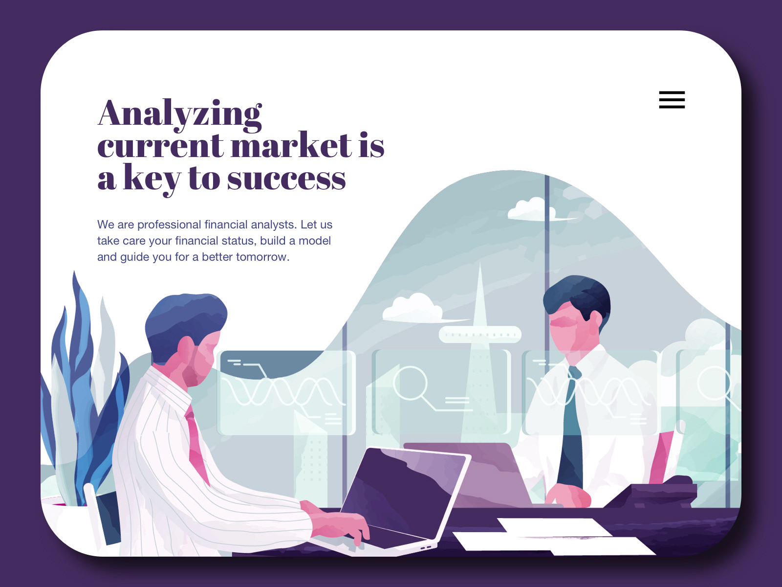 ILLUSTRATION  user interface vector art business landing page (4).jpg