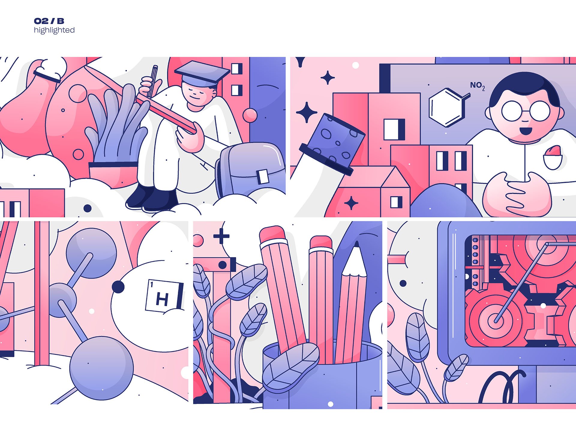 ILLUSTRATION  Virtual reality Isometric Space  universe Character illu (6).jpg