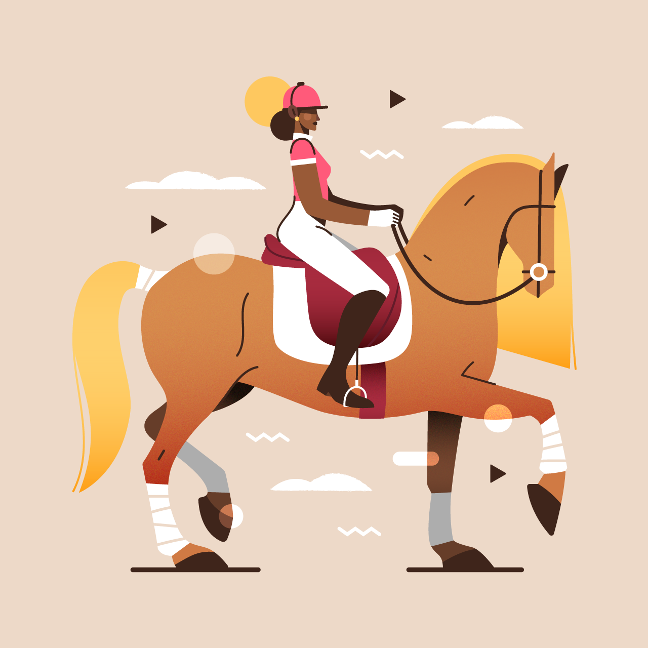 dressage equestrian equitation Fashion  horse horseriding Horsewoman I.png