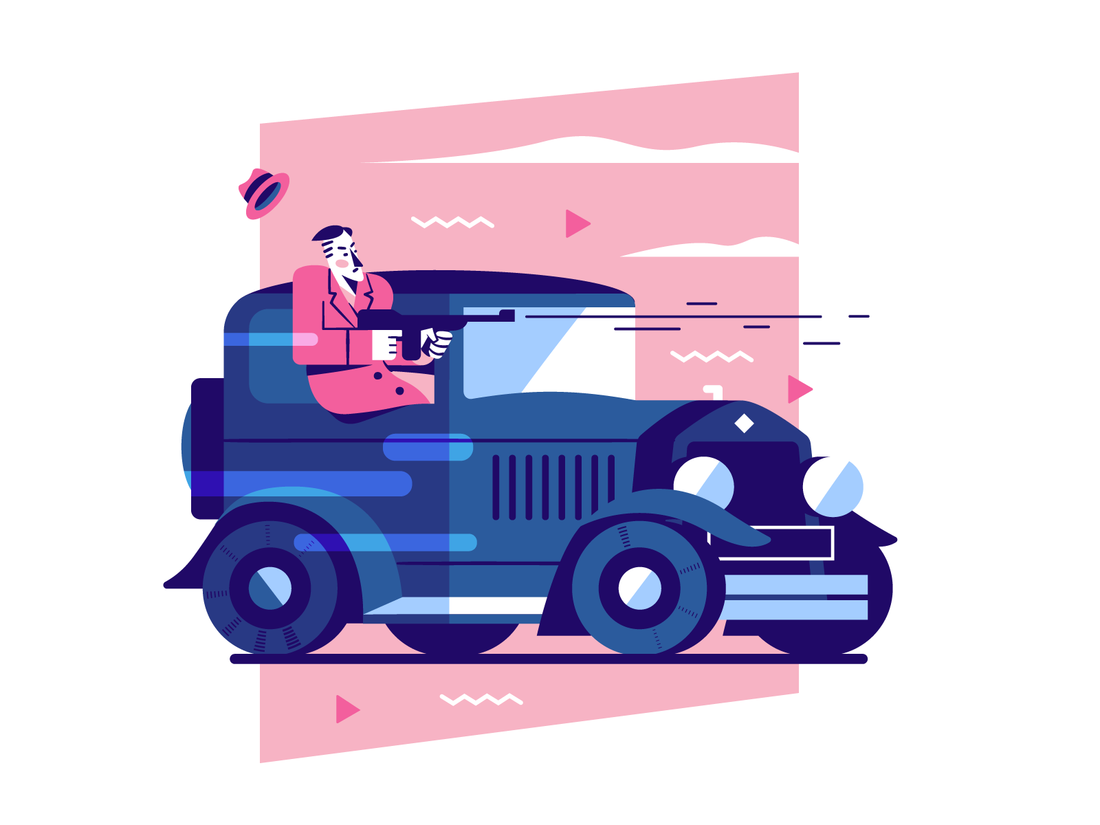 elegant Fashion  flat flatillustration ILLUSTRATION  peakyblinders Ret (2).png
