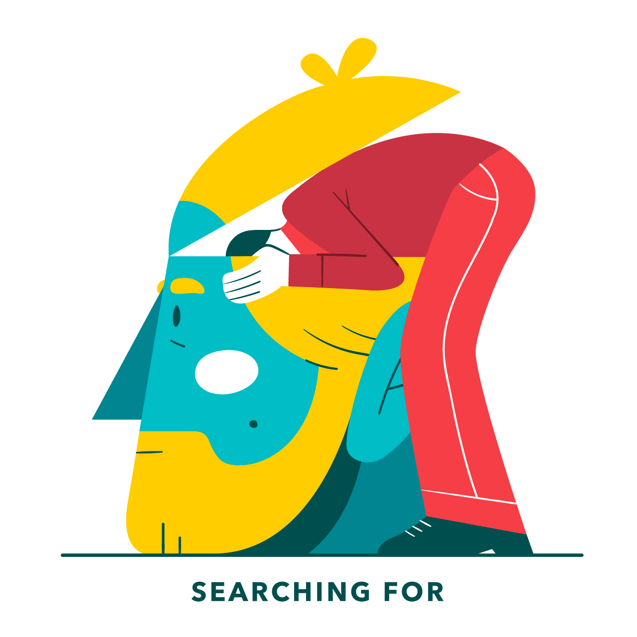 vector flat illustration ILLUSTRATION  Character design  Character fla-01.gif