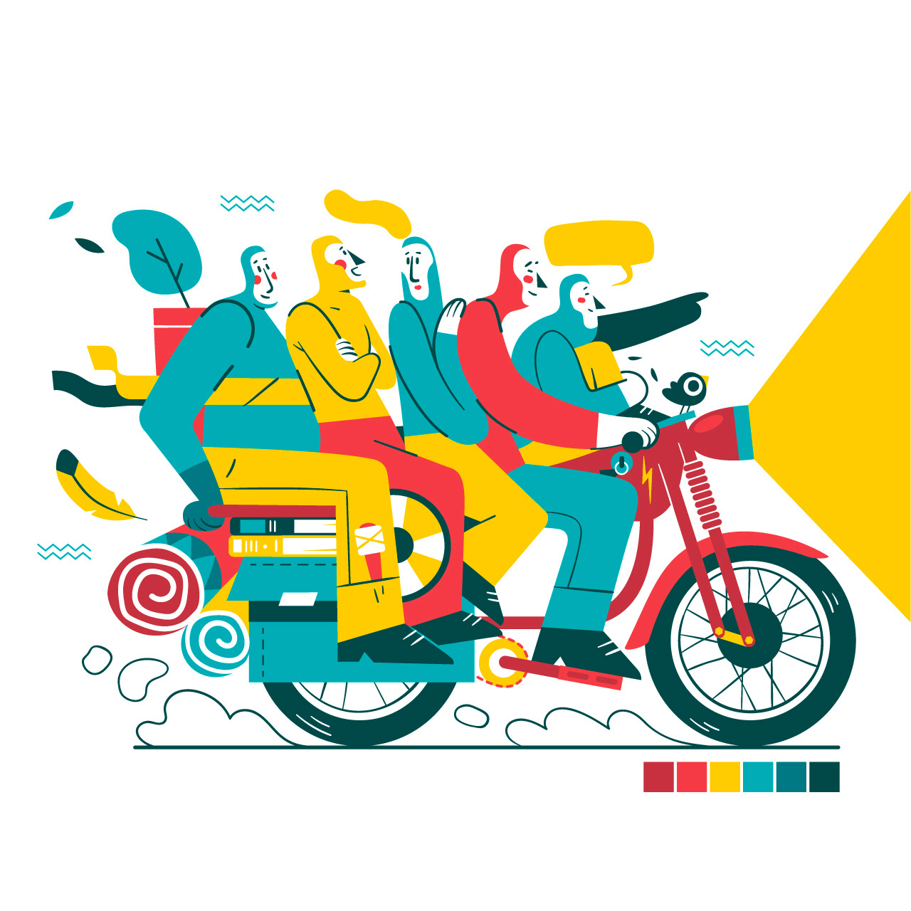 vector flat illustration ILLUSTRATION  Character design  Character fla-04.jpg