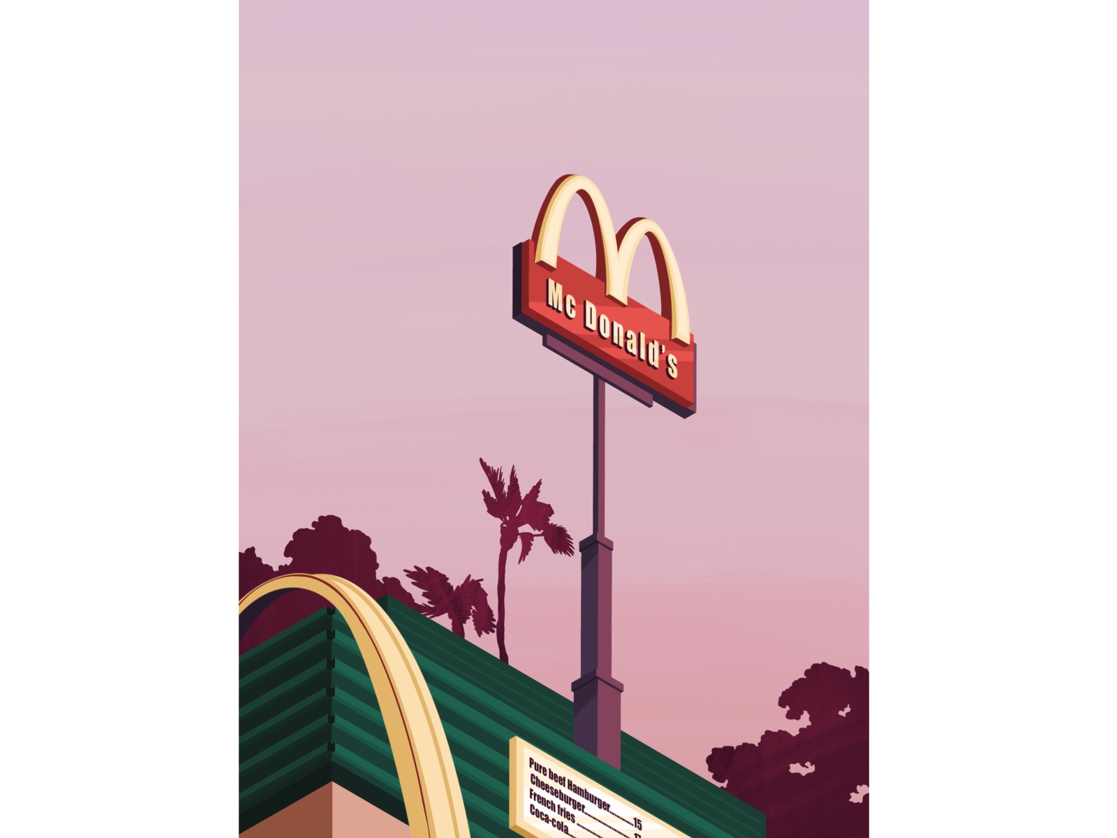 I’m loving it illustration art artwork illustration art hamburger menu.jpg