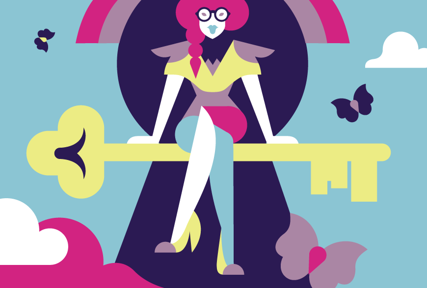 Colourful  Icon vogue eyewear vector Geometrical pink blue yellow girl (2).png