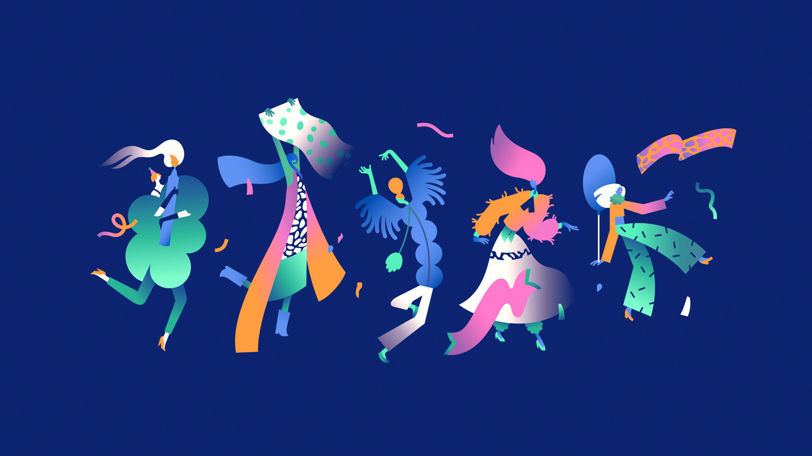 ILLUSTRATION CAMPAIGN Vector Illustration dancing women party balloons (2).jpg