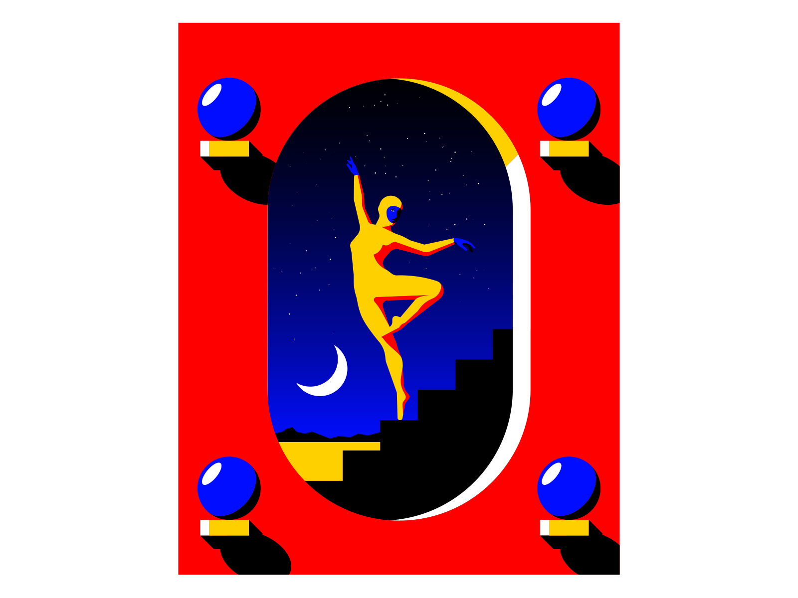 Dream Charade fantasy ballet dancer ballerina surrealism illustration.png