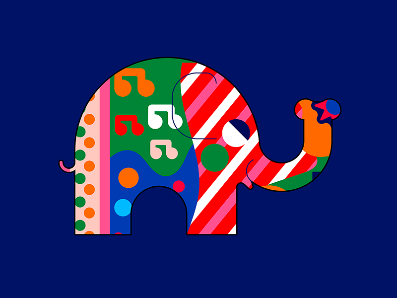 2021´s  SPIRIT elephant color palette vector jhonny núñez ilustración.png