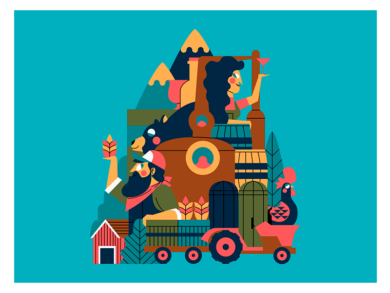 AMALGA DISTILLERY - T-SHIRT ILLUSTRATION alaska color palette vector j.png