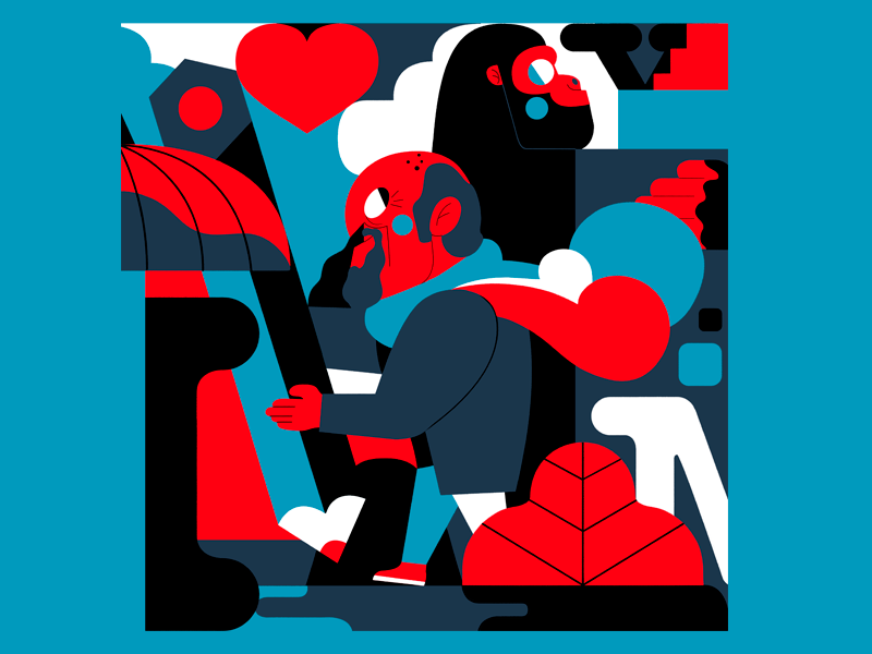 MILTON GLASER minimalist milton glaser color palette flat vector jhonn.png