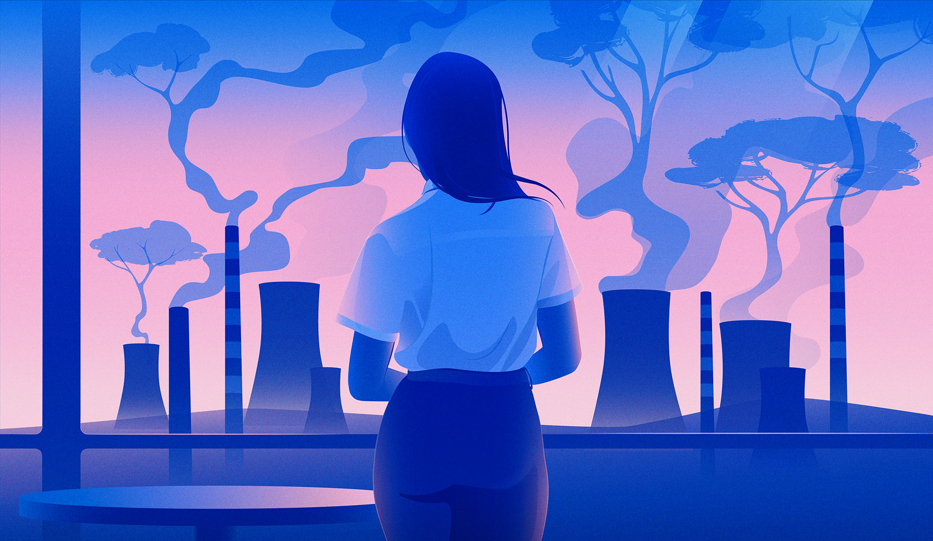 adobe illustrator ILLUSTRATION  Editorial Illustration pollution finan.jpg