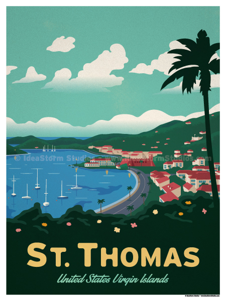 The Virgin Islands Poster Series on Behance (7).jpg