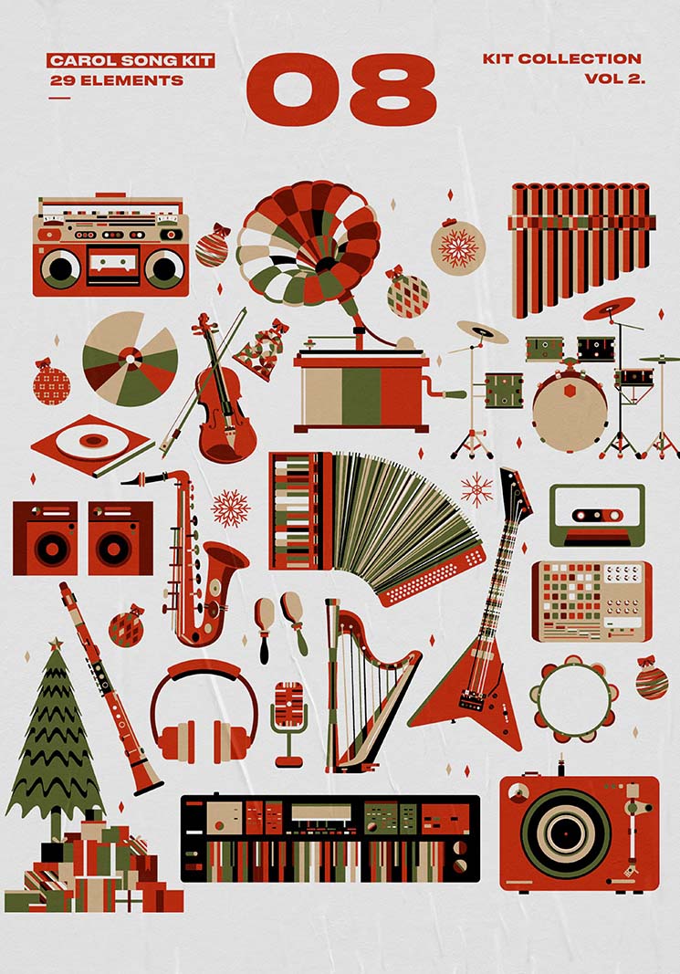 color kit graphic Style blue red ILLUSTRATION  print poster (8).jpg