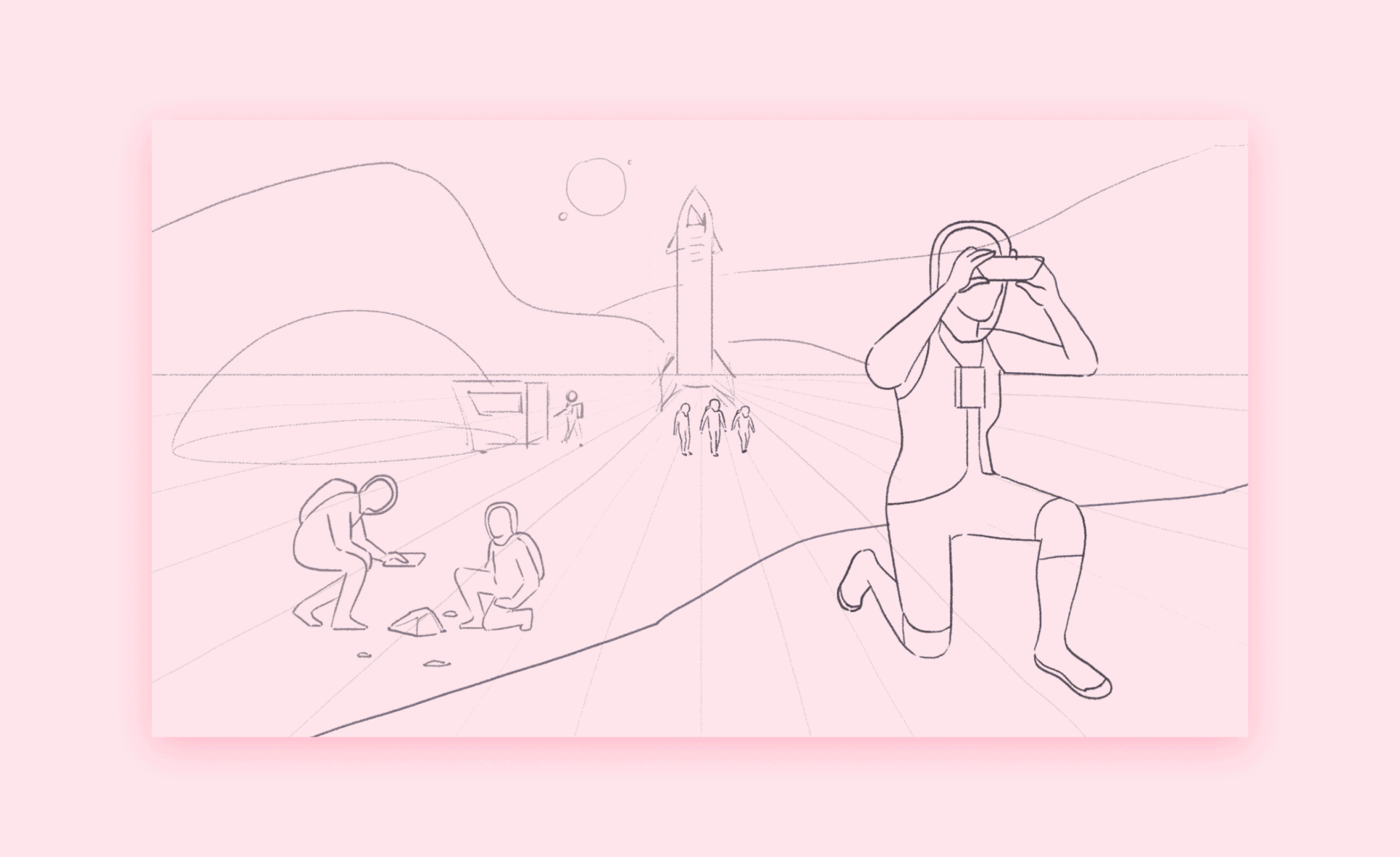 design ILLUSTRATION  hero illustration  Vector Illustration conceptual (5).gif