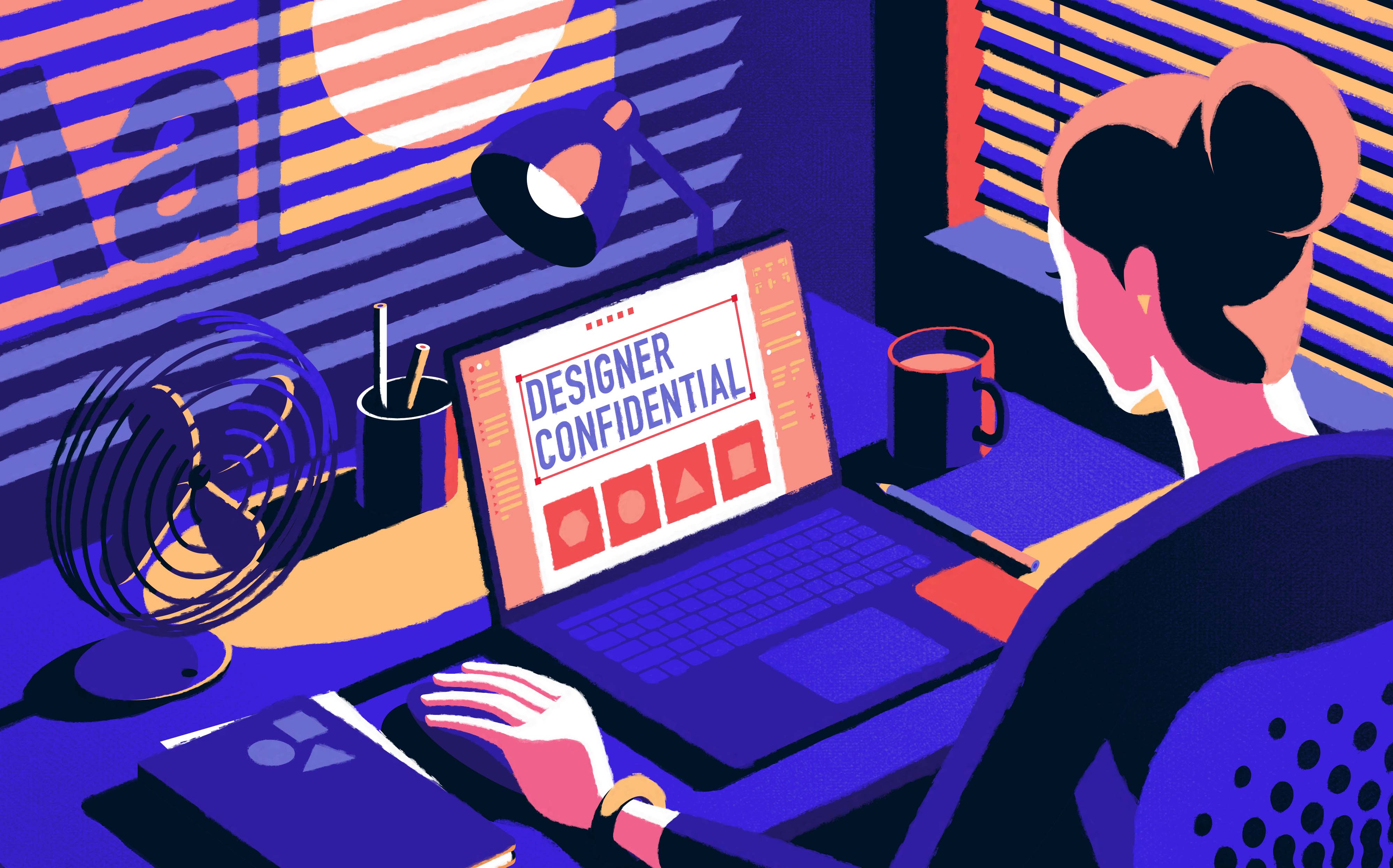ILLUSTRATION  editorial Advertising  vector Perspective Shadows vibran.jpg