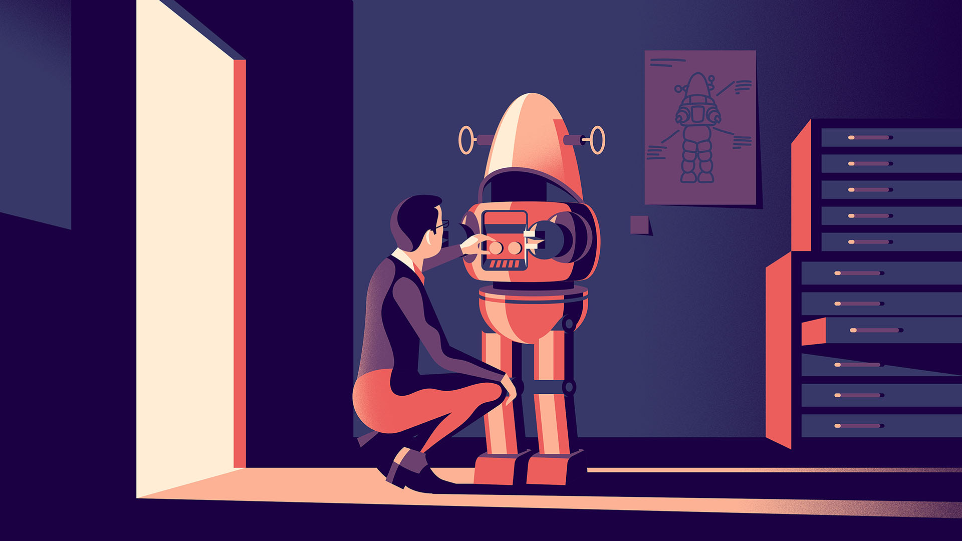 product illustrations design Thinking nasa astronaut outer space moon (6).jpg