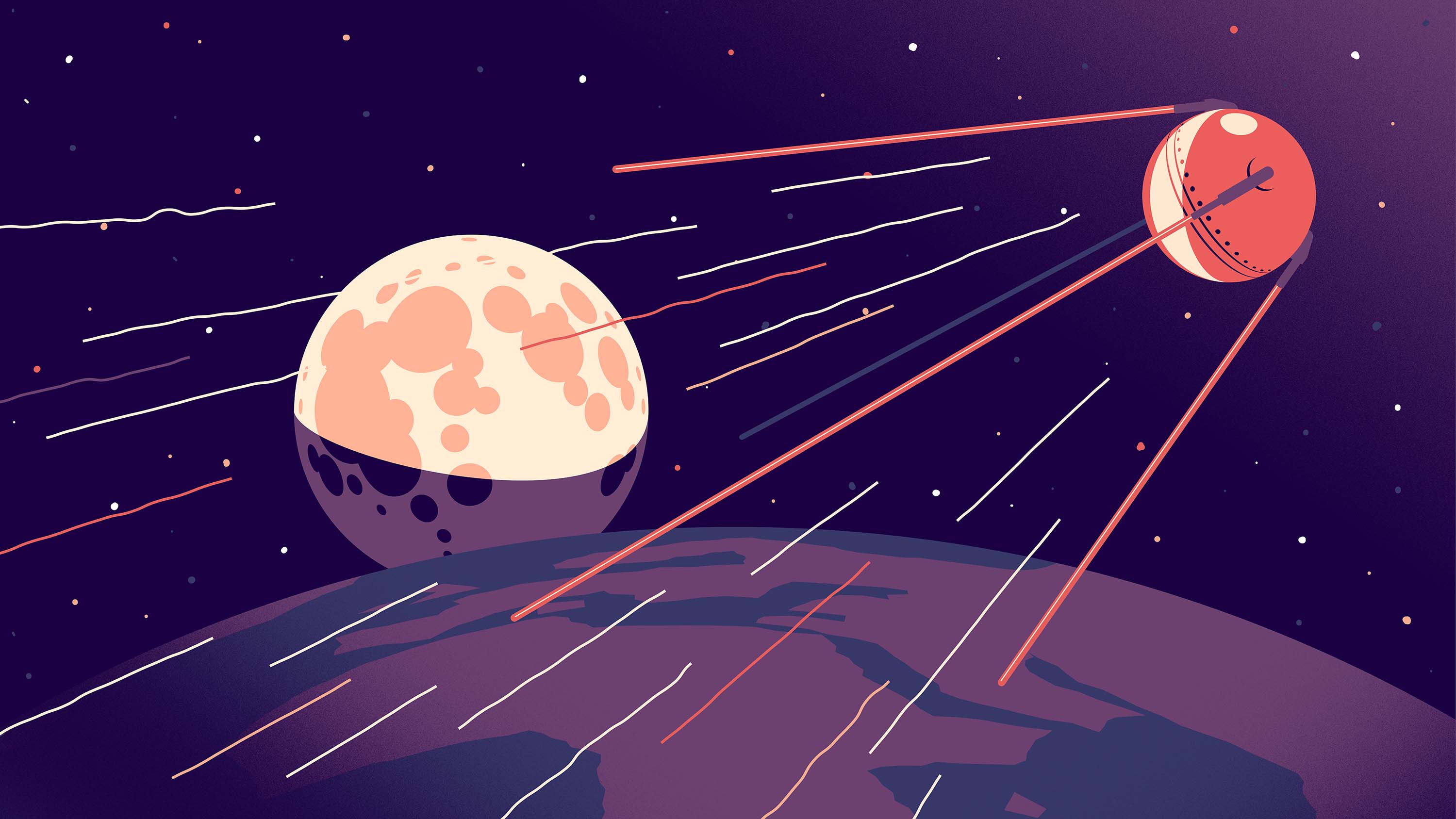 product illustrations design Thinking nasa astronaut outer space moon (7).jpg