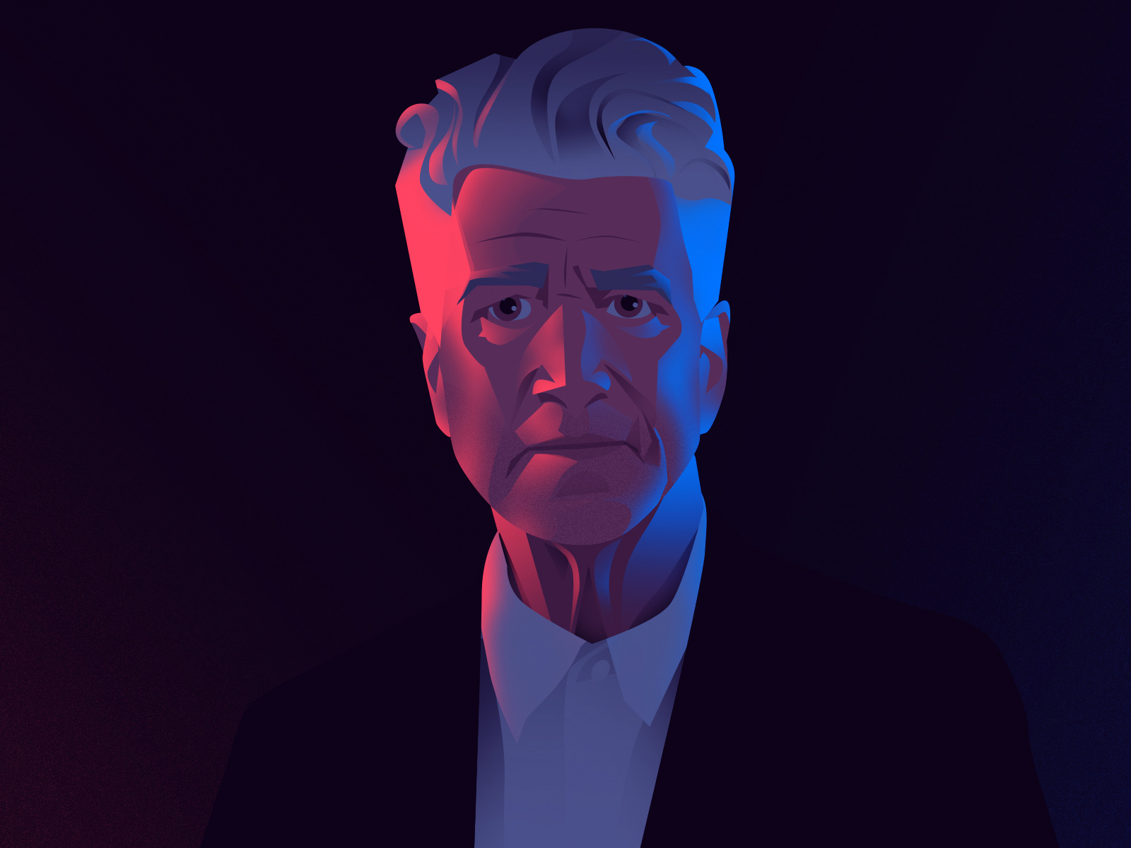 David Lynch design ILLUSTRATION  portrait vector.jpg