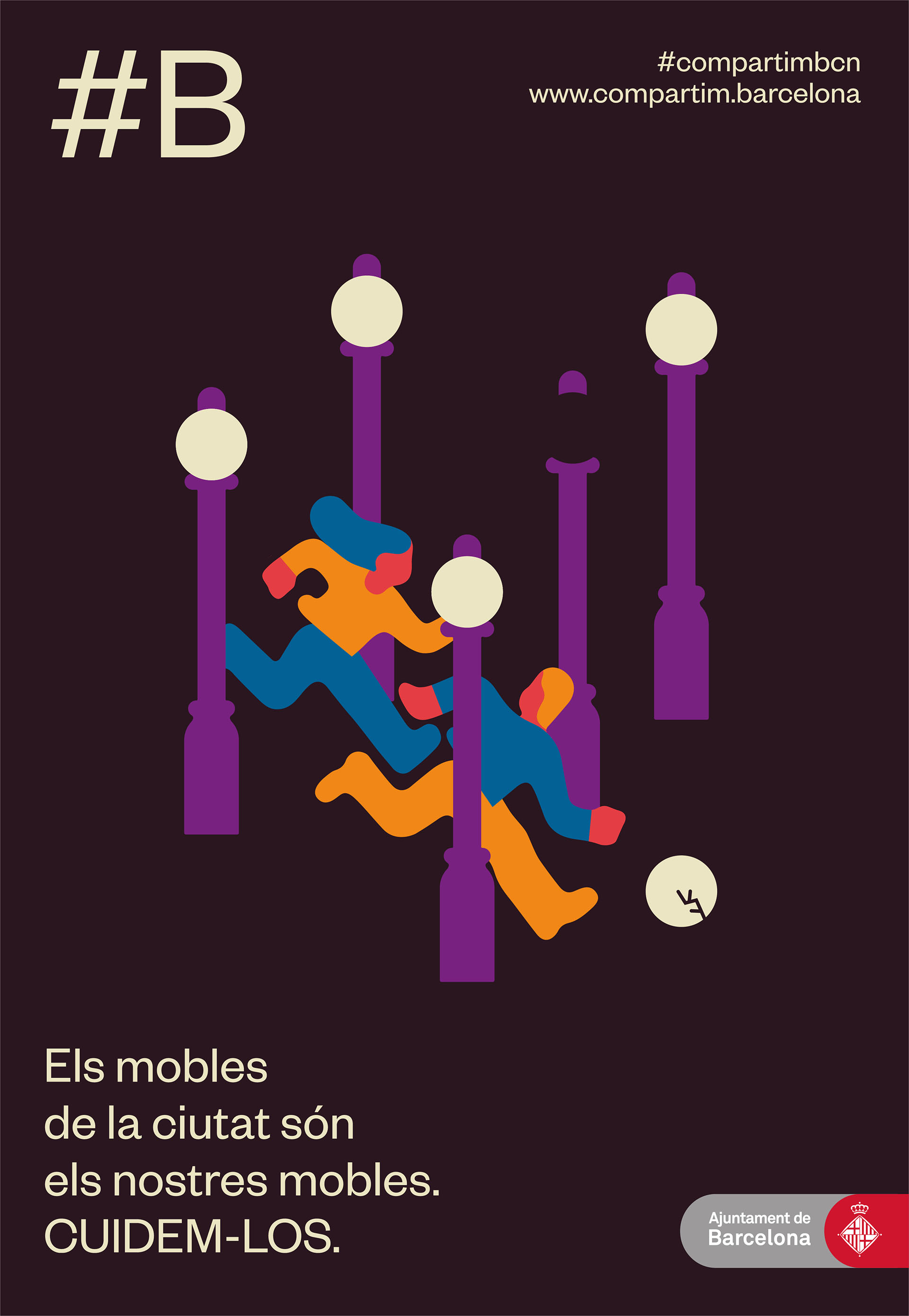 barcelona color conceptual furniture ilustrator minimal poster sharing.jpg