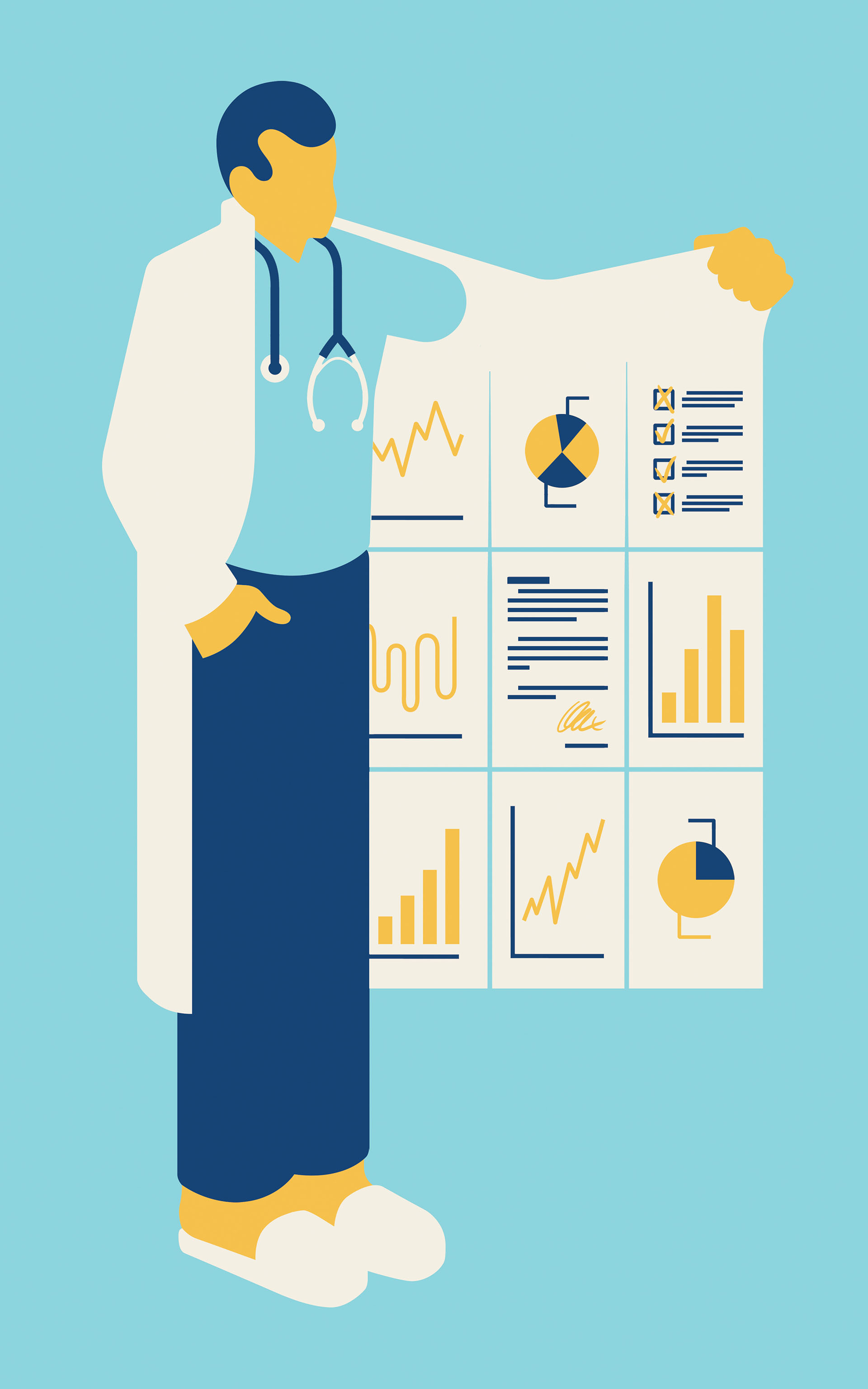 Health ilustracion hospital Transparency doctor color miguel montaner.jpg