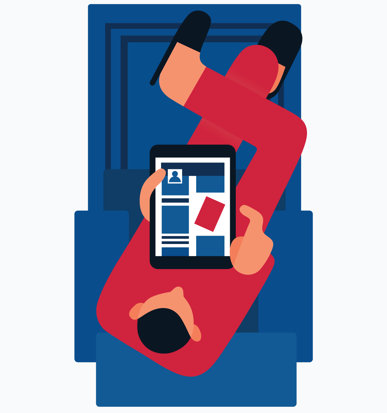 ILLUSTRATION  editorial magazine facebook Socialmedia Like psicology m.png
