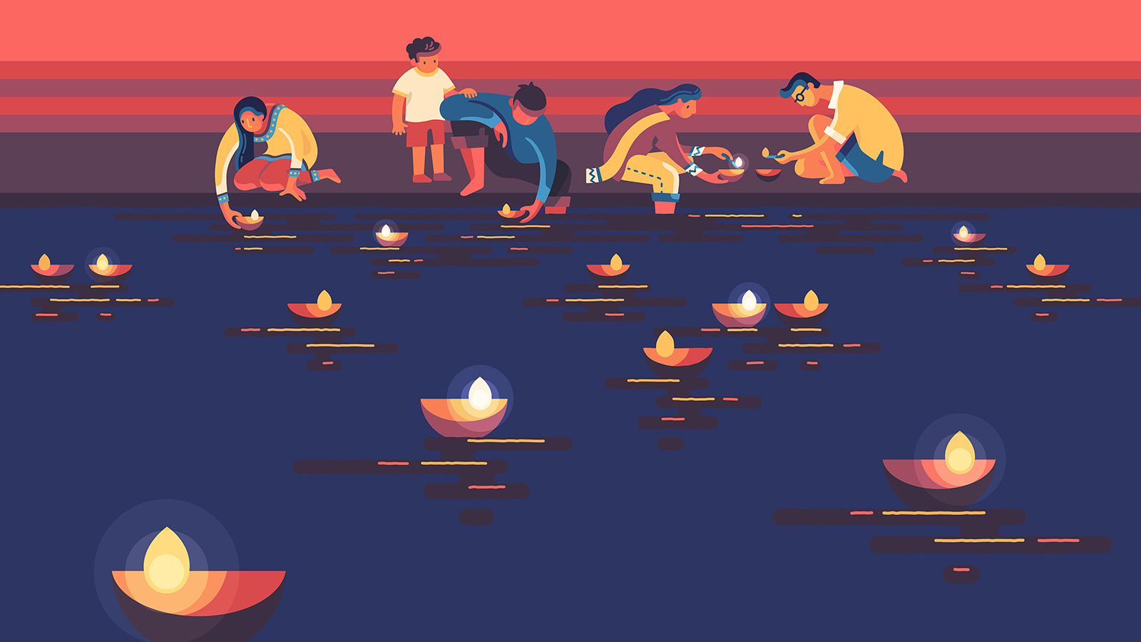 Diwali google festival of lights festival ILLUSTRATION  Illustrator di.jpg
