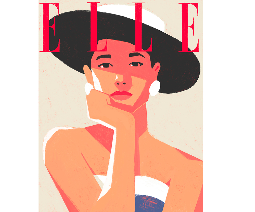 cover magazine Fashion  Tom Purvis fashion illustration painting   gra (2).jpg
