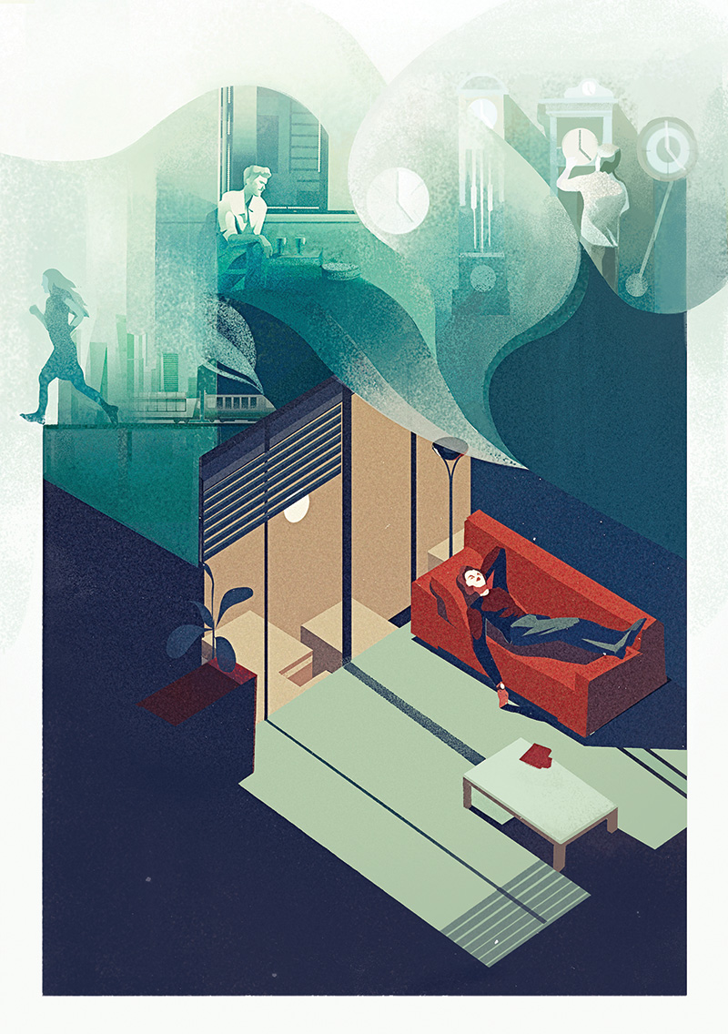 Parmigiani time article Paris france magazine Character adobe illustra.jpg