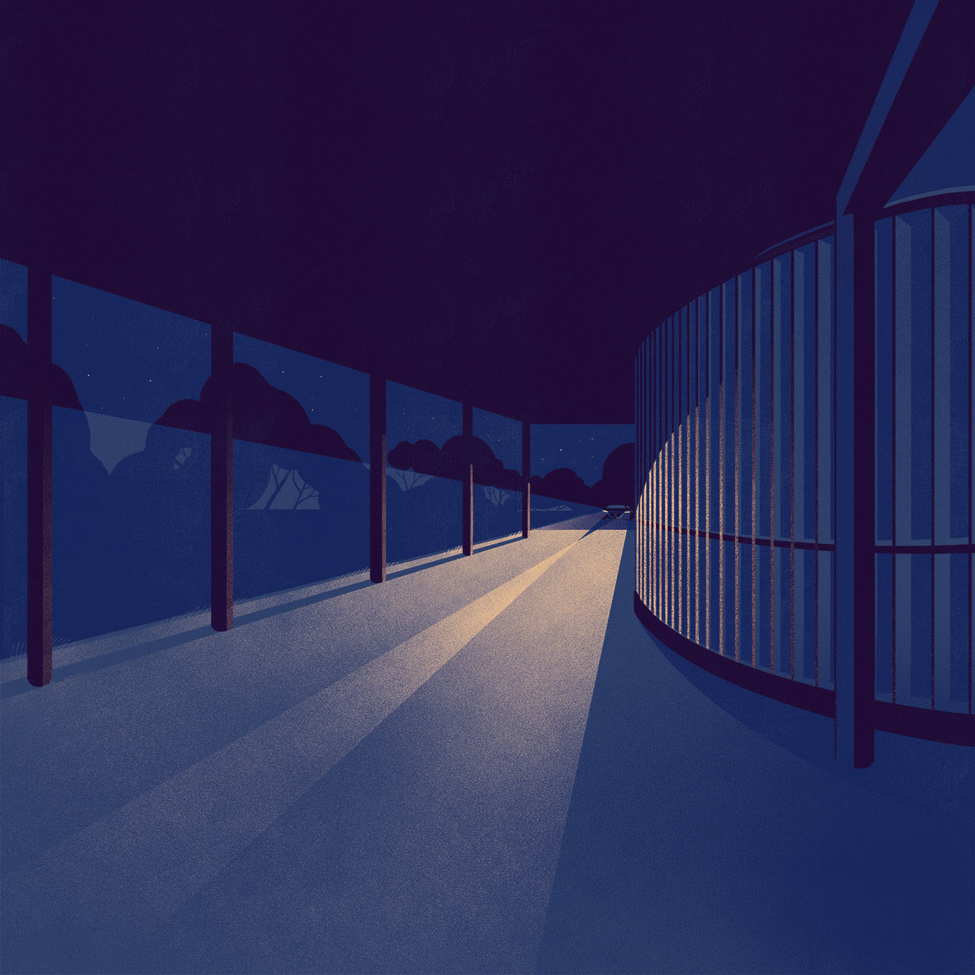 Cars Villa Savoye Corbusier Exhibition  poster HamJuice.jpg