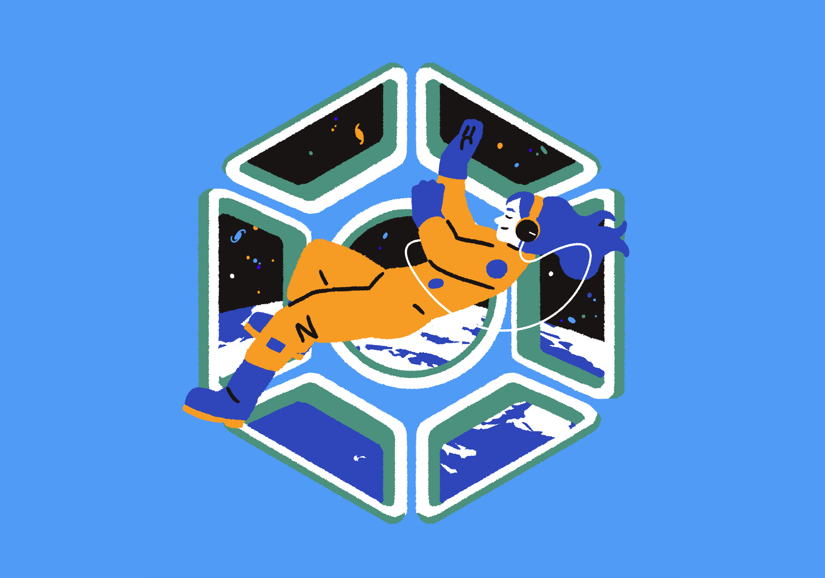 animation  ILLUSTRATION  listen anywhere music Musical sound spotify S (4).png