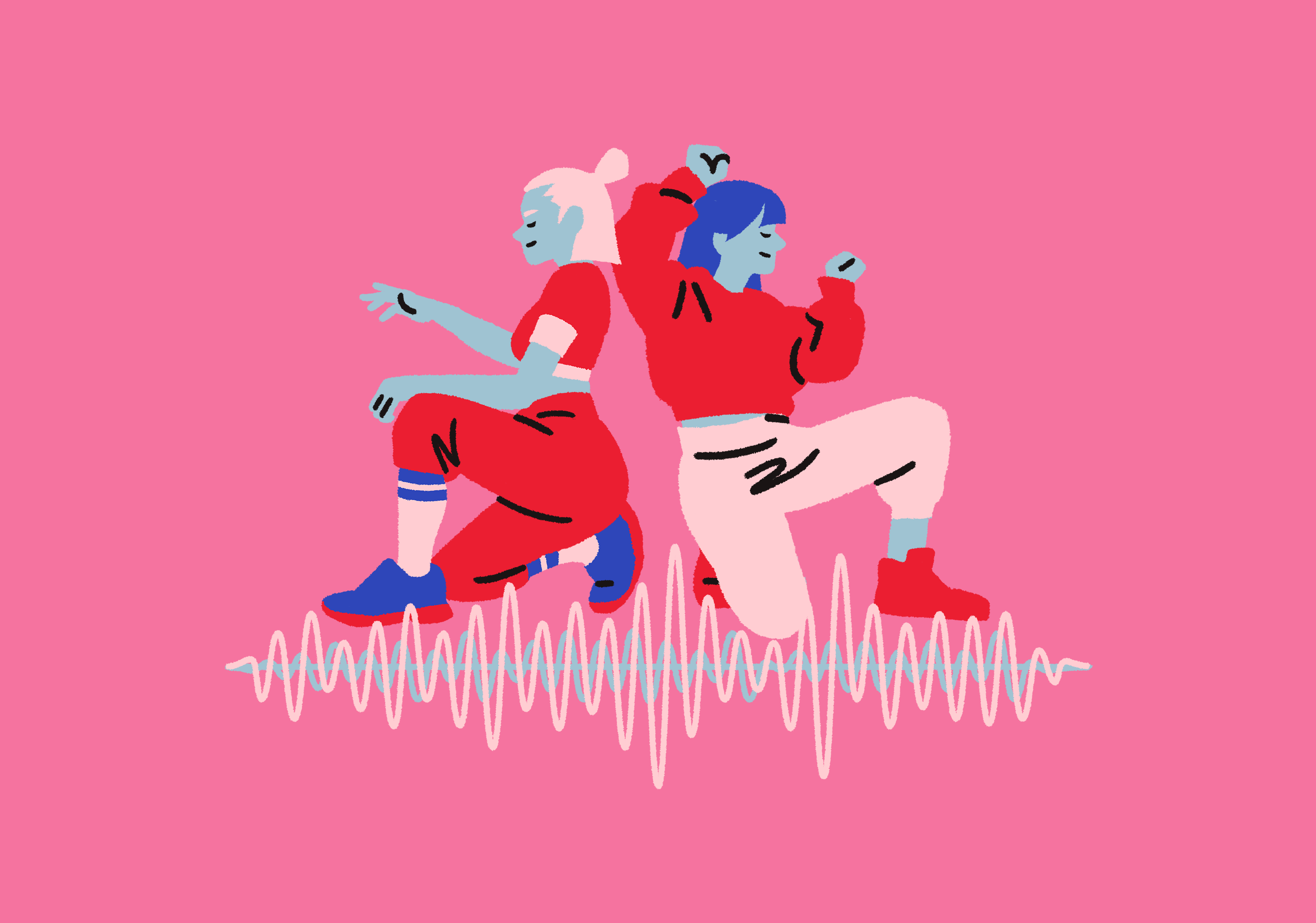 animation  ILLUSTRATION  listen anywhere music Musical sound spotify S.png