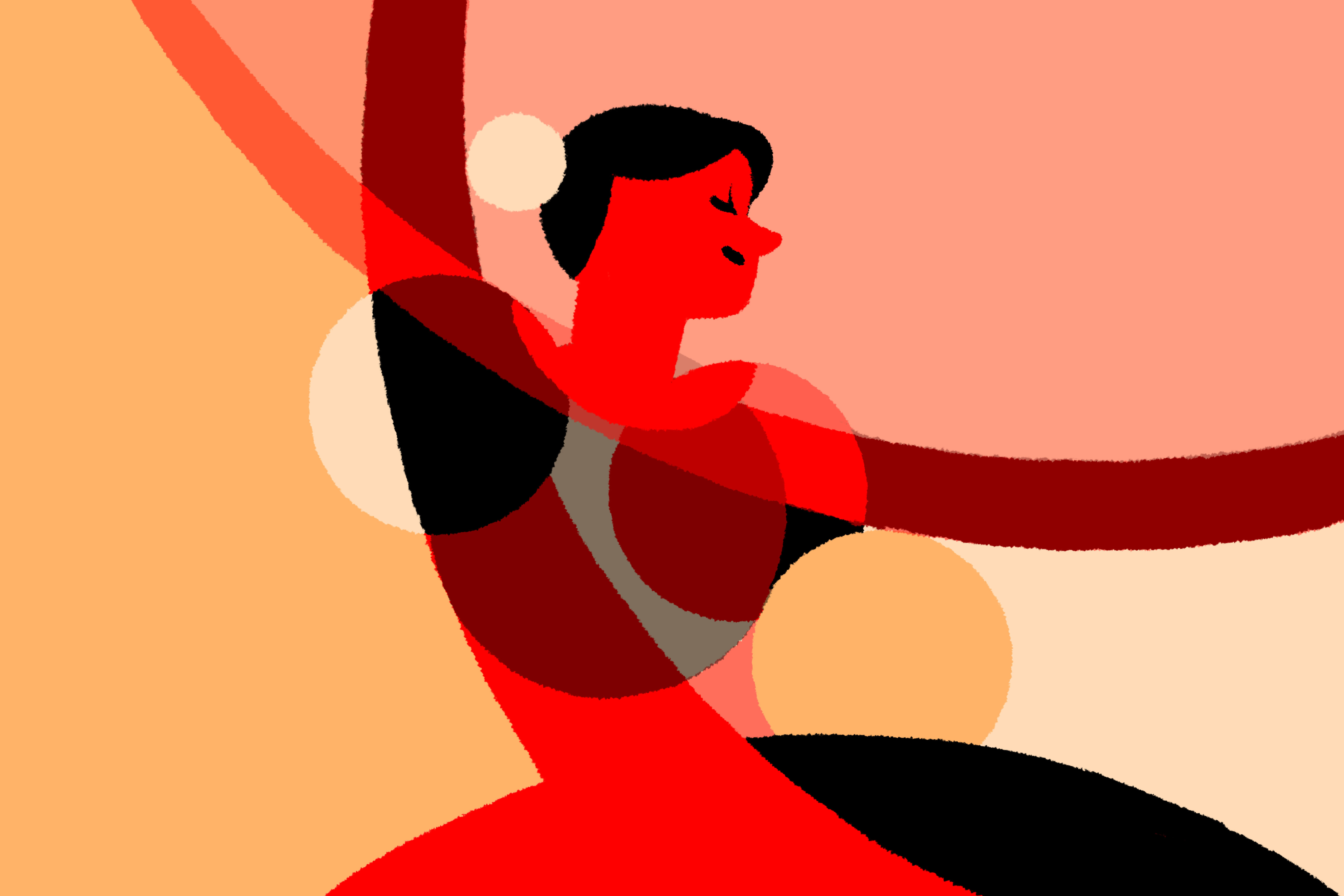 anne teresa de Choreography   DANCE   editorial ILLUSTRATION  keersmae (3).jpg