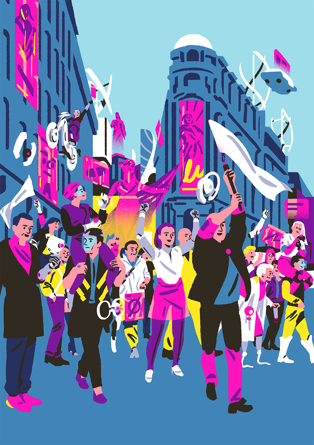ILLUSTRATION  editorial Digital Art  magazine rocket pharmacy homeland (4).jpg