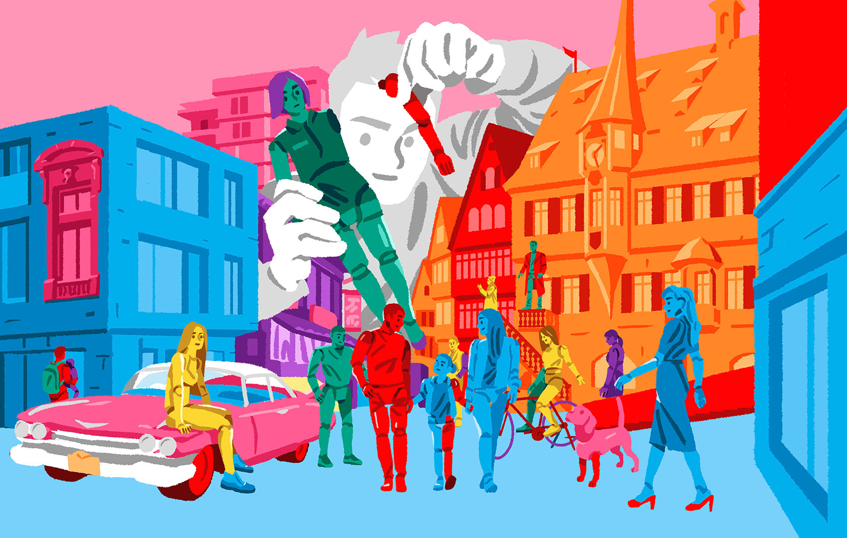 ILLUSTRATION  editorial Digital Art  magazine rocket pharmacy homeland.jpg