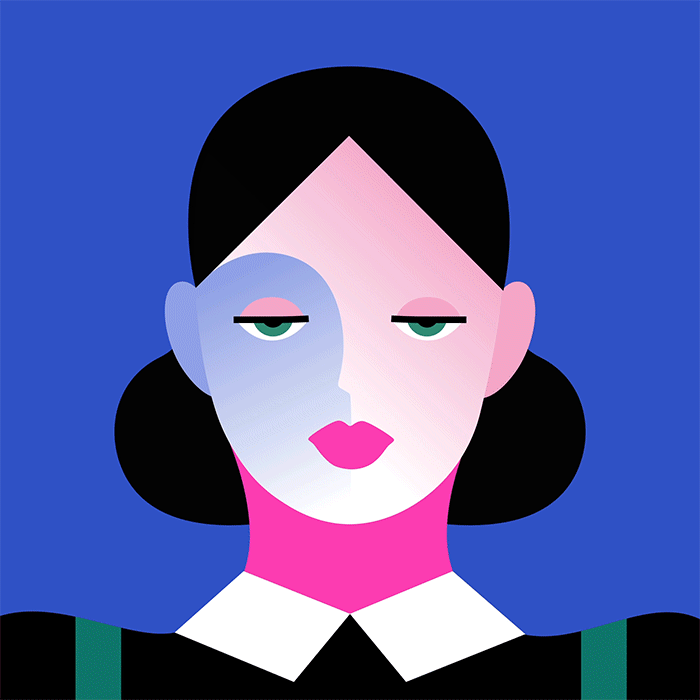 makeup girl gif Nivea cosmetics (7).gif