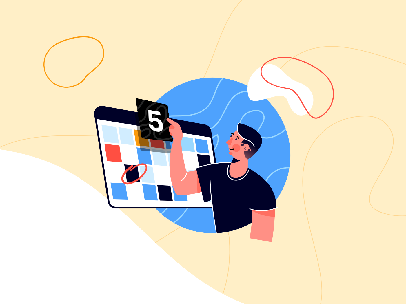app business flat devops calendar team Patterns.png